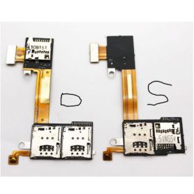 Lecteur SIM sur nappe Sony Xperia M2 S50h D2302-3-4-5