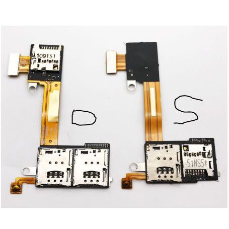 SIM Card Reader Sony Xperia M2 S50h D2302-3-4-5