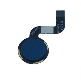 Capteur d'empreinte turquoise pour Wiko View 3