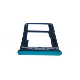 Tiroir SIM turquoise pour Wiko View 3