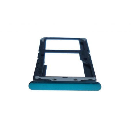 Tiroir SIM turquoise pour Wiko View 3