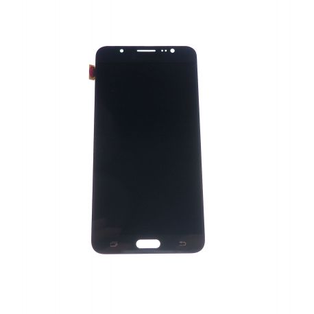Toque el cristal LCD y negro Samsung Galaxy monta D7 2016 J710F