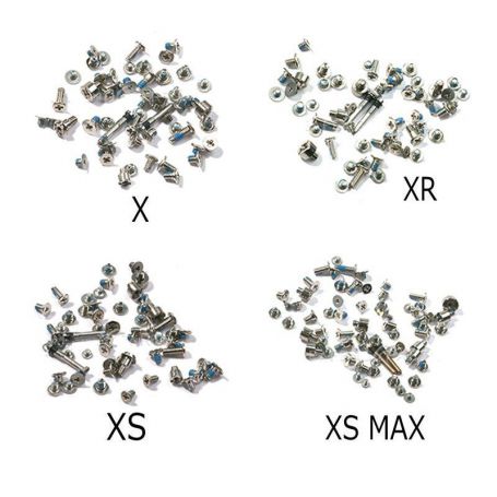 Set de vis iphone X XS XR