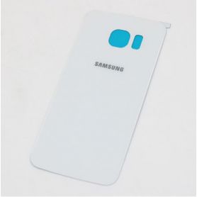 blanco de la batería cubierta trasera compatible con caché Samsung Galaxy S6 Edge G925F