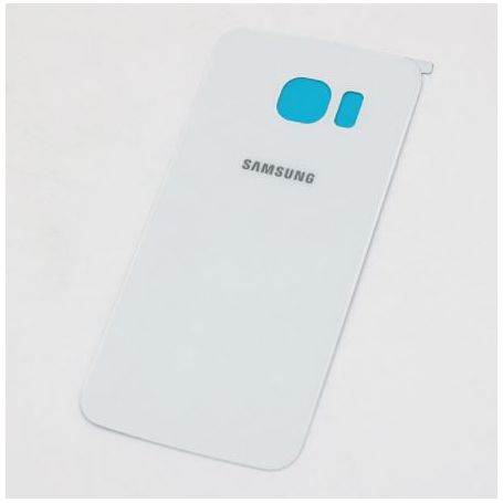 Back Cover Compatible White Battery Cover for Samsung Galaxy S6 Edge G925F