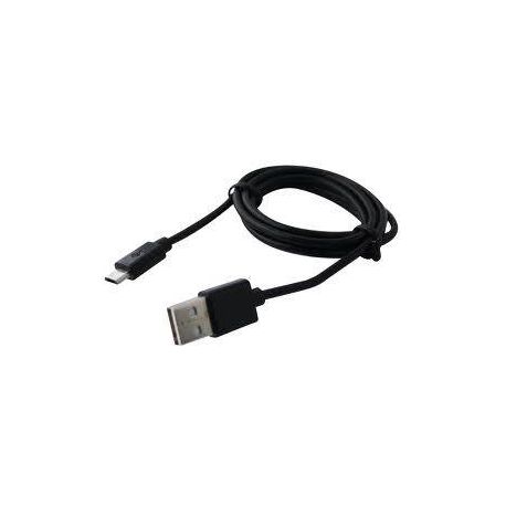 Cable d'alimentation et transfert fichiers micro USB