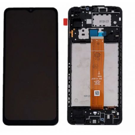 Pantalla táctil LCD y Samsung Galaxy A12 A125F  - 5
