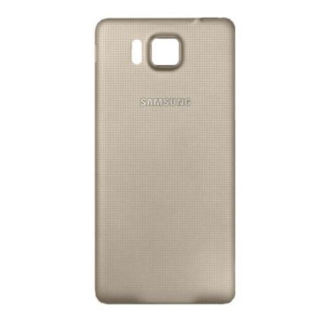 Cache arrière compatible cache batterie Or pour Samsung Galaxy Alpha G850F