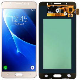 Touch cristal y montado blanco LCD para Samsung Galaxy J7 2016 J710F