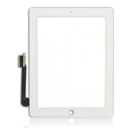 Cristal de la pantalla táctil de Apple Ipad 3 blanco