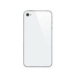 Vitre arriere sans logo Iphone 4S blanc