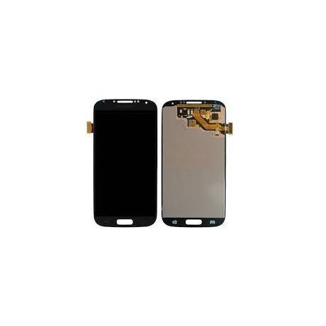 Ecran Lcd vitre tactile assemblés Samsung Galaxy S4 I9500 gris titane