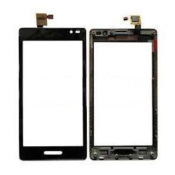 Ecran vitre tactile sur chassis contour Lg optimus L9 P760 noir