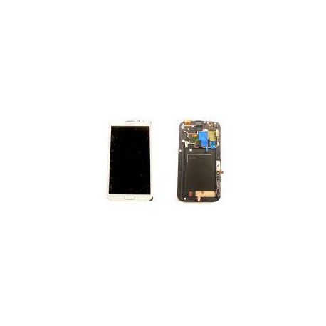LCD táctil capítulo de pantalla Samsung Galaxy Note 2 N7105 4G Blanca