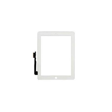 Ecran vitre tactile blanc Apple Ipad 4 