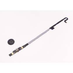 Bouton Home noir avec flexible Apple Ipad 4