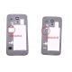 Chassis contour argenté et arrière Samsung Galaxy S5 SM-G900F G900A