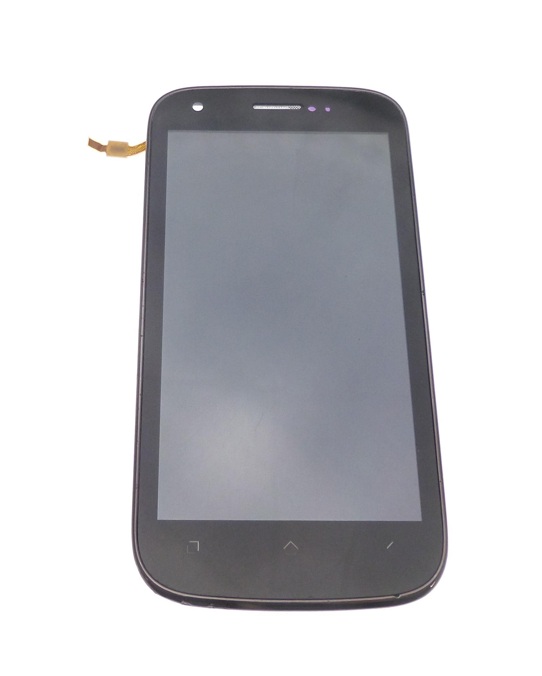 Ecran Lcd et vitre tactile assembl&eacute;s noir occasion Wiko Cink Peax