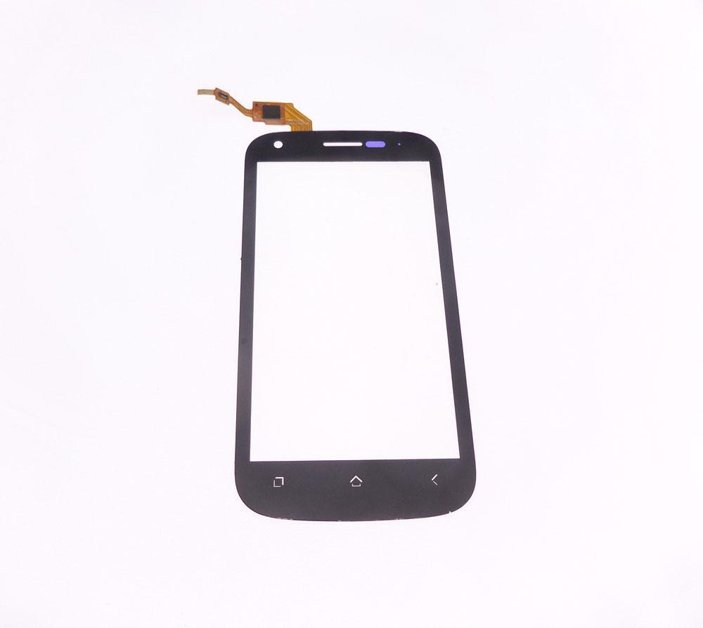 Vitre tactile compatible noir pour Wiko Cink Peax 2