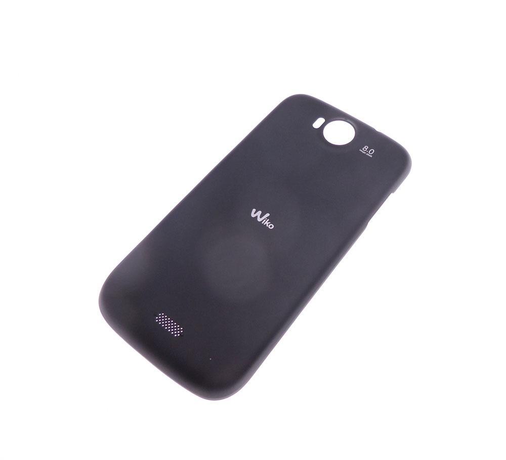 Cache arri&egrave;re cache batterie noir pour Wiko Cink Peax 2