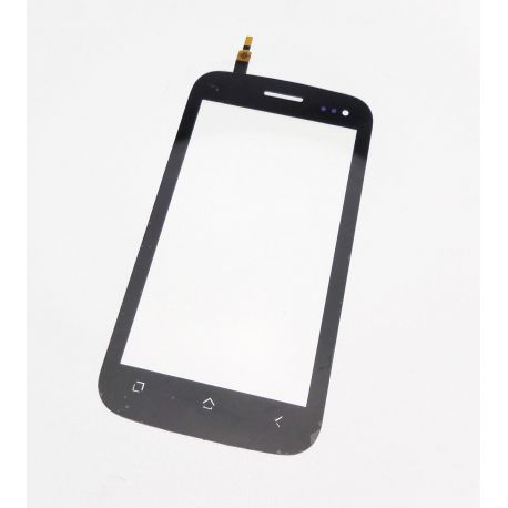 vidrio de la pantalla táctil Negro Compatible Wiko Cink Rey