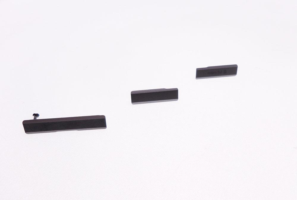 Cache HDMI set complet noir pour Sony Xperia Z1 L39h C6903