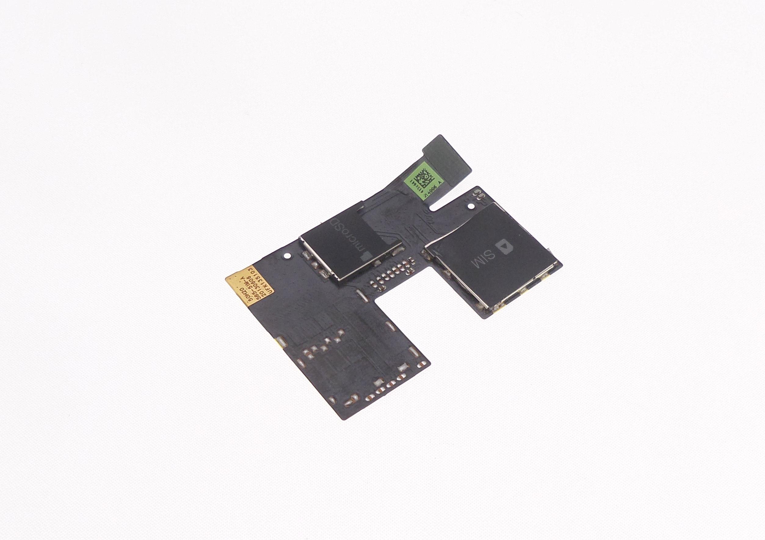 Lecteur carte SIM et SD sur nappe pour Htc Desire 300 310e