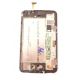 Ecran vitre tactile et LCD assemblés sur chassis blanc Samsung Galaxy TAB 3 Kids T2105