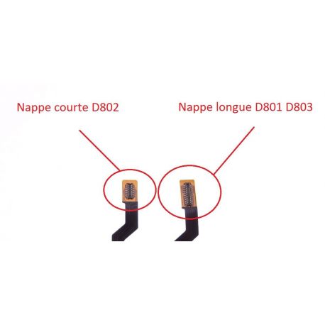 LG Optimus G2 touchscreen display with lcd white D801 D803