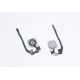 Home button with white hose compatible Apple Iphone 5S