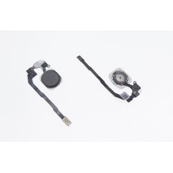 Bouton home avec flexible noir compatible Apple Iphone 5S