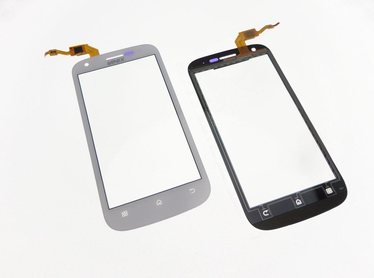 Vitre tactile compatible blanc pour Wiko Cink Peax 2