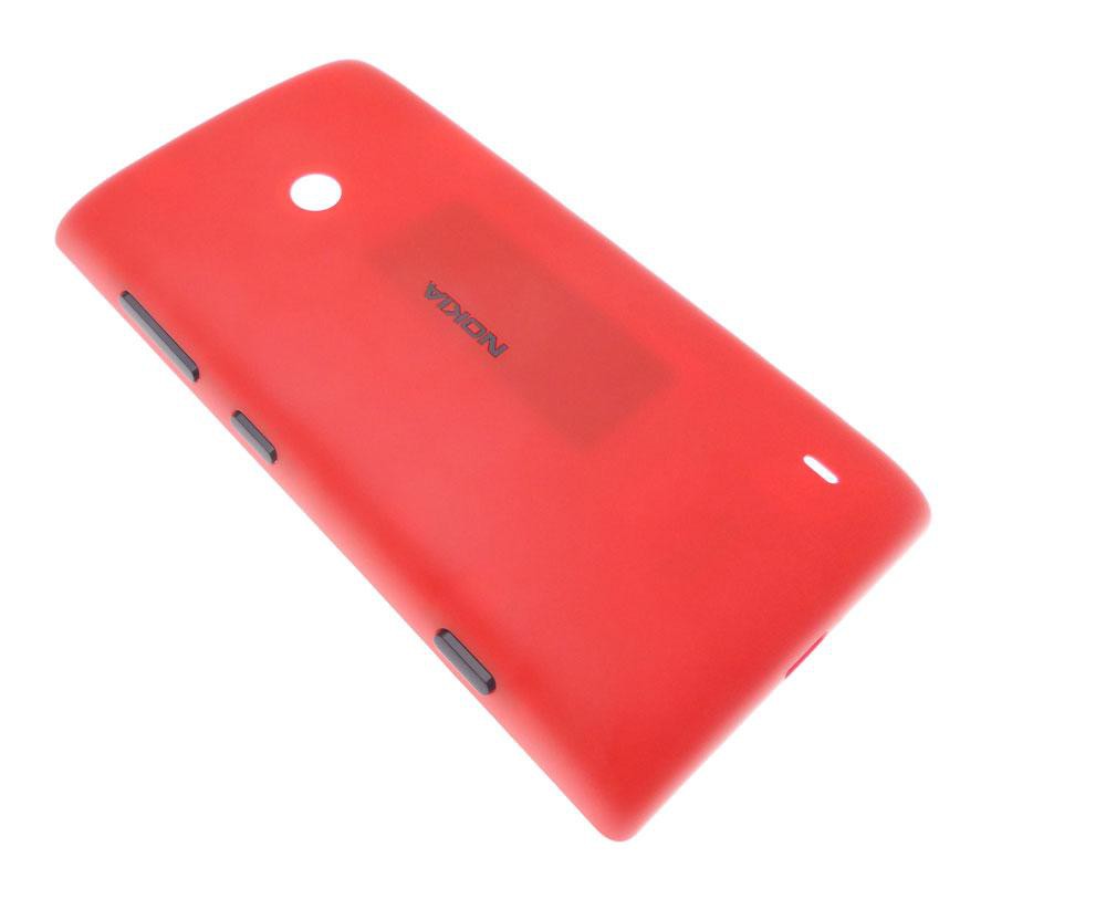 Coque arri&egrave;re cache batterie pour Nokia Lumia 520 rouge