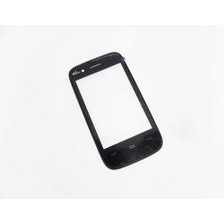 Ecran vitre tactile noir Wiko Ozzy
