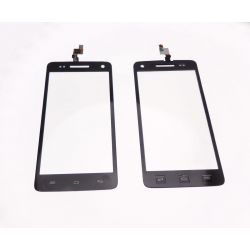Ecran vitre tactile noir Wiko Rainbow