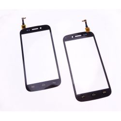 Negro de la pantalla táctil de cristal Wiko Escalera