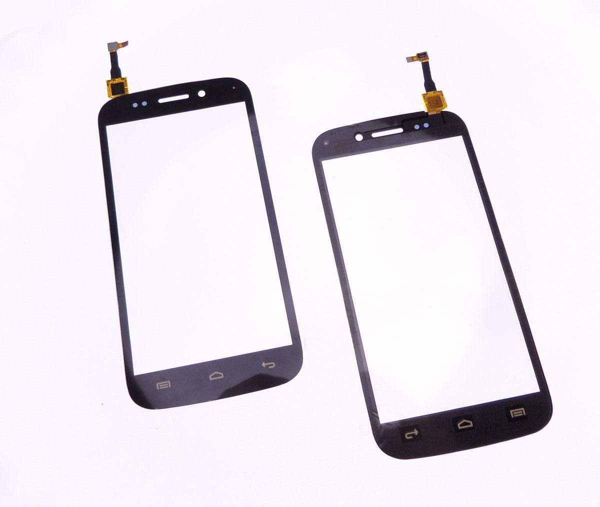 Ecran vitre tactile noir Wiko Stairway