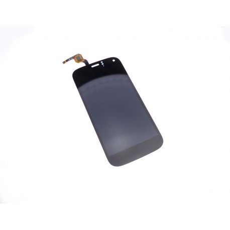 Touch screen and LCD screen assembled black Wiko Darkfull