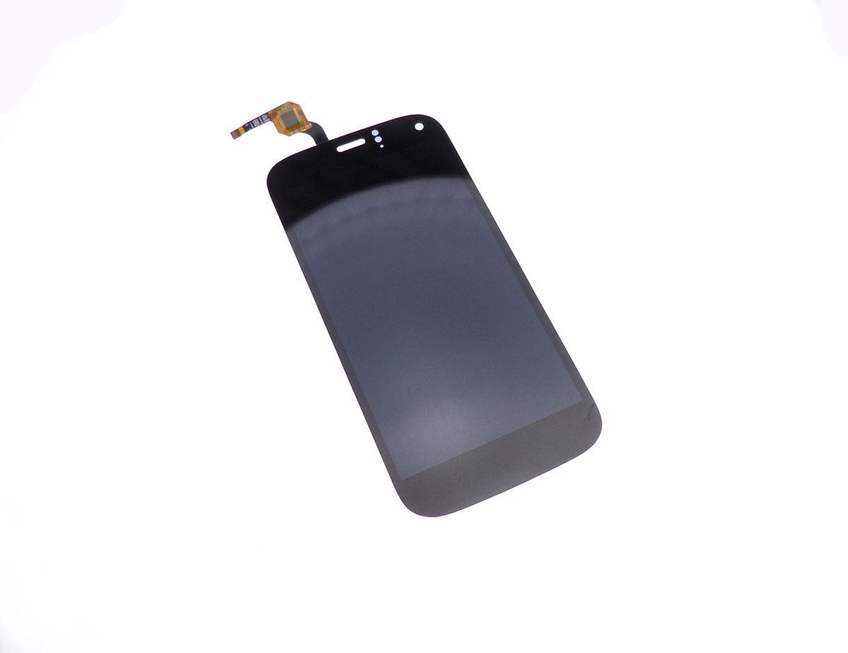 Ecran vitre tactile et LCD assembl&eacute;s noir pour Wiko Darkfull