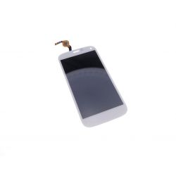 Ecran vitre tactile et LCD assemblés blanc Wiko Darkfull