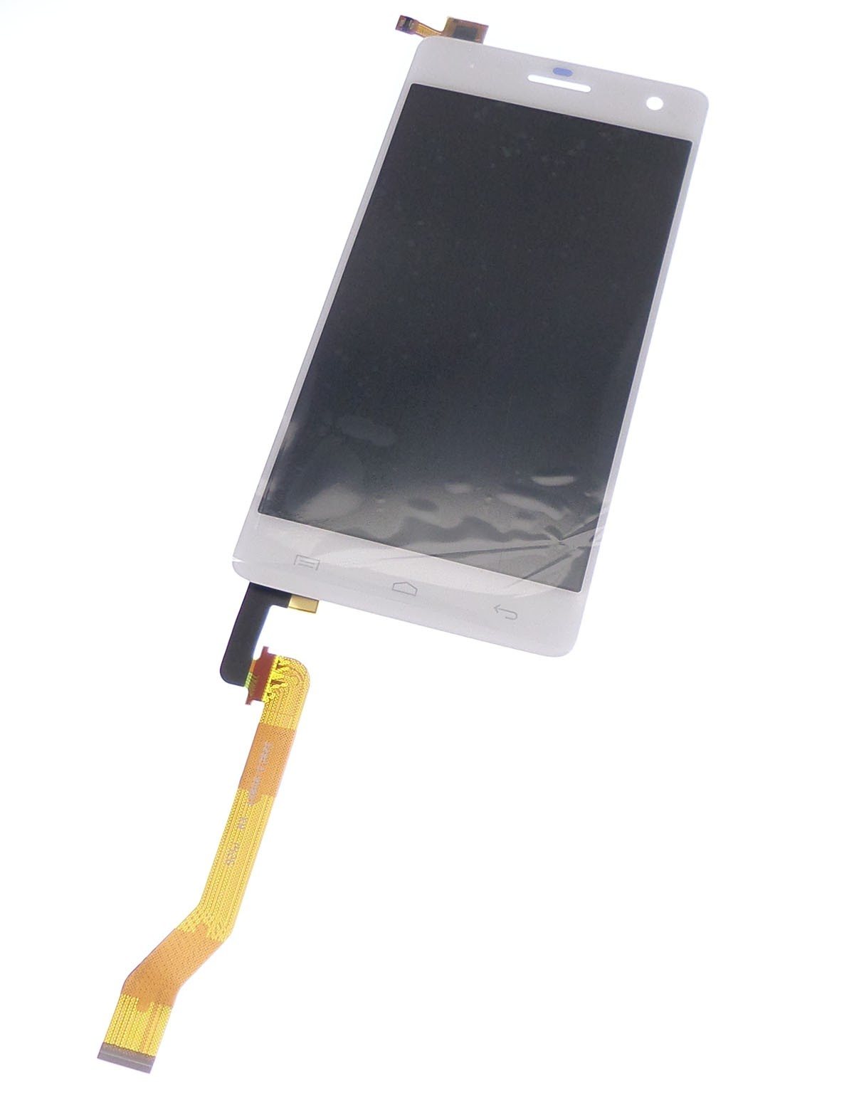 Ecran vitre tactile et LCD assembl&eacute;s blanc pour Wiko Highway