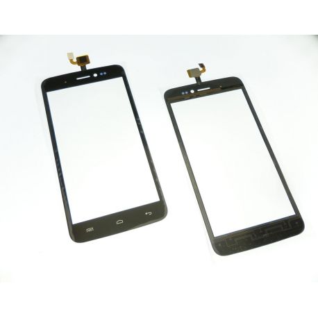 Ecran vitre tactile noir Wiko Darkside