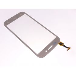 Ecran vitre tactile blanc Wiko Stairway
