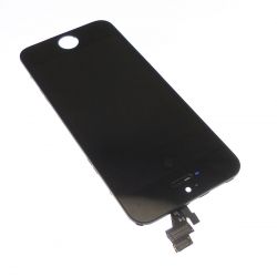 vidrio LCD y la pantalla táctil Iphone 5 Negro