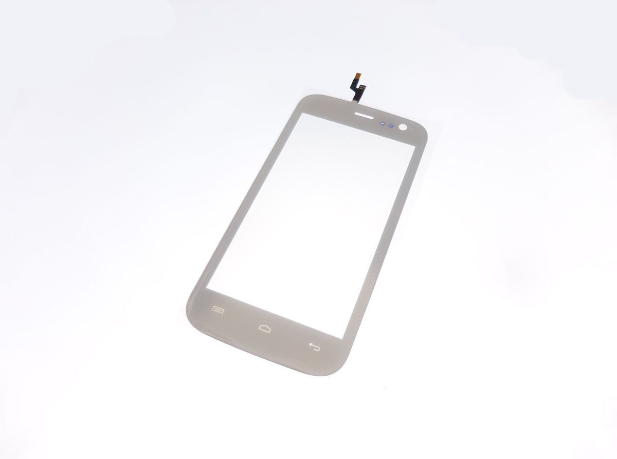 Vitre &eacute;cran tactile blanc Wiko Iggy