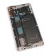 Ecran vitre tactile et LCD assemblés avec chassis blanc pour Samsung Galaxy note Edge N915FY