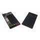Touch screen and LCD screen assembled with black chassis for Nokia Lumia 735