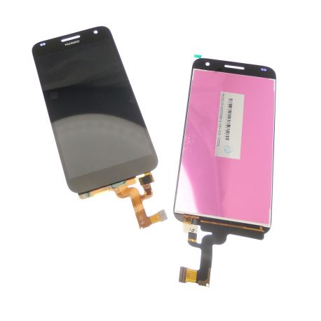 Ecran vitre tactile et LCD assemblés noir pour Huawei Ascend G7 G620s
