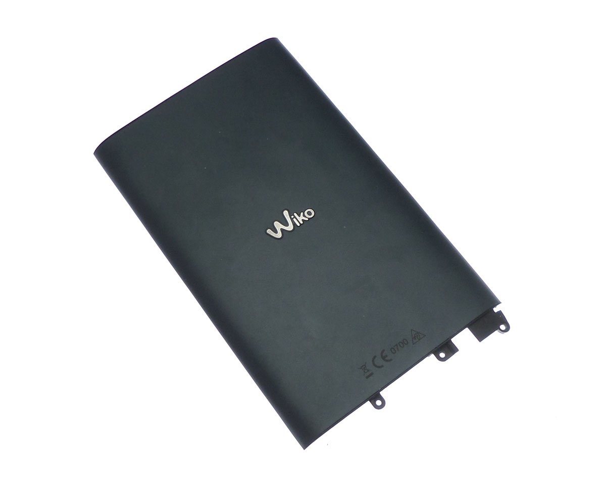 Cache arri&egrave;re noir pour Wiko Darkfull