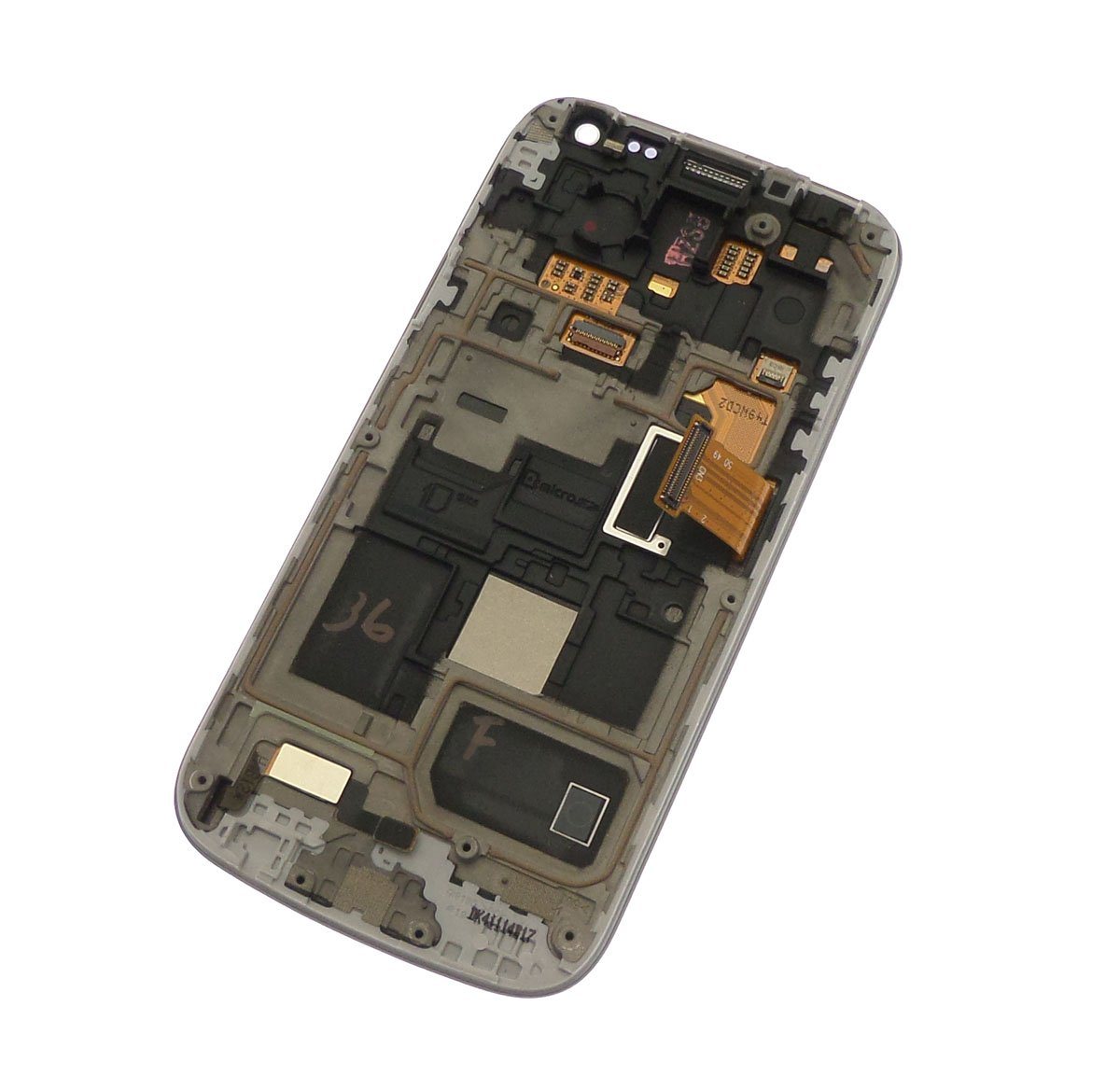 Lcd + vitre tactile + ch&acirc;ssis blanc Samsung Galaxy S4 mini I9190